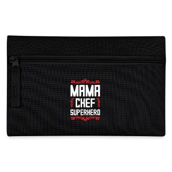 Mom Superhero Mom - Pencil Case - black - Front