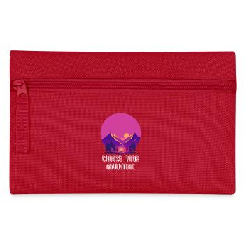Retro Gaming Abenteuer - Federtasche - Rot - Vorne