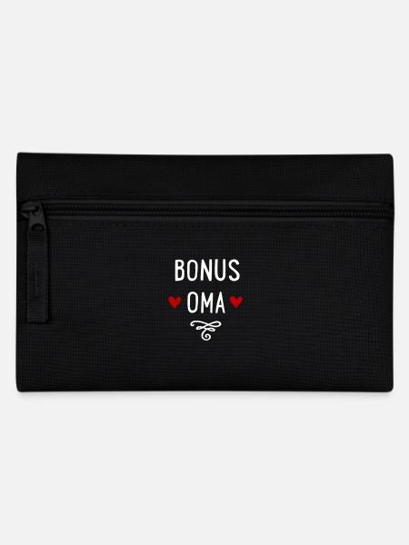 Bonus Oma - Federtasche - Schwarz