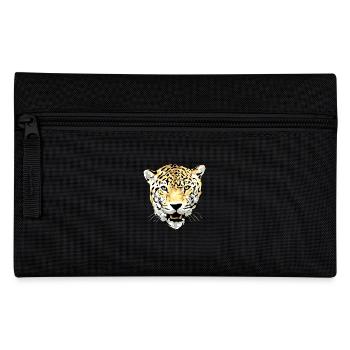 Wild jaguar - Federtasche - Schwarz - Vorne