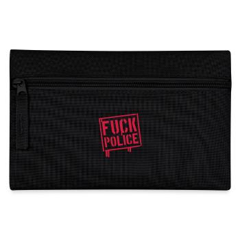 fuck_police_f1 - Pencil Case - black - Front