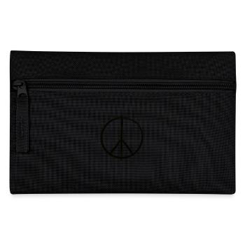 Signe de paix - Trousse - noir - Devant