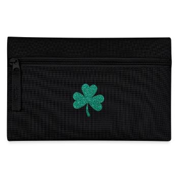 St. Patrick’s Day Gift For Women & Girls Shamrock - Pencil Case - black - Front