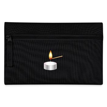 allumer une petite lumière de thé avec une allumette - Trousse - noir - Devant