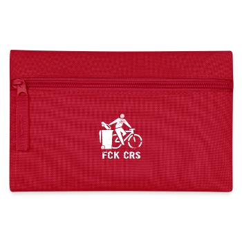 FCK CRS - Federtasche - Rot - Vorne