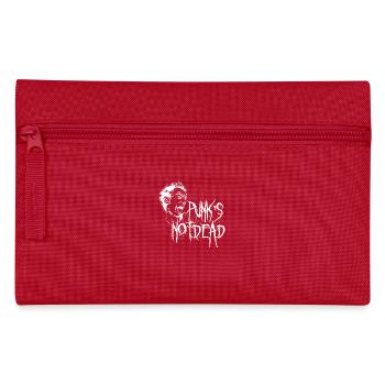 Punk's not dead - Pencil Case - red - Front