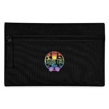 Cruise Life 2023 Cruising Summer Holiday Vacation - Pencil Case - black - Front