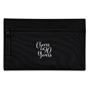 Vive les 90 ans du 90e anniversaire - Trousse - noir - Devant