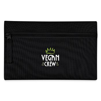 Vegan Crew - Pencil Case - black - Front