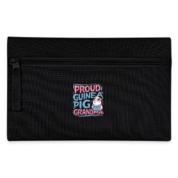 Guinea Pig Grandma - Proud Grandma - Pencil Case - black - Front