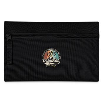 Rétro 1975 Cadeau Anniversaire 1975 Vintage 1975 - Trousse - noir - Devant