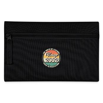 Original 2002 Vintage Vintage birthday gift - Pencil Case - black - Front
