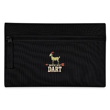 Fléchettes Bock auf Dart Geschenk Spruch für Dartspiele - Trousse - noir - Devant