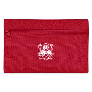 Alligator Boxer Martial Arts MMA - Pencil Case - red - Front
