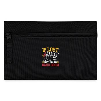 Lustiger Spruch für Musikliebhaber - Federtasche - Schwarz - Vorne
