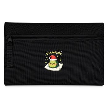 Schlavocado Offiziell Schlafanzug Schlaf Avocado - Federtasche - Schwarz - Vorne