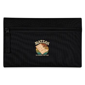 Matzah – Tradition meets humor - Pencil Case - black - Front