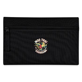 Funny Muay Thai Sayings Design - Pencil Case - black - Front