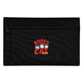 Bored Cat Club - Pencil Case - black - Front