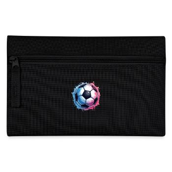 Fußballer Fußball Jungen Kinder - Federtasche - Schwarz - Vorne
