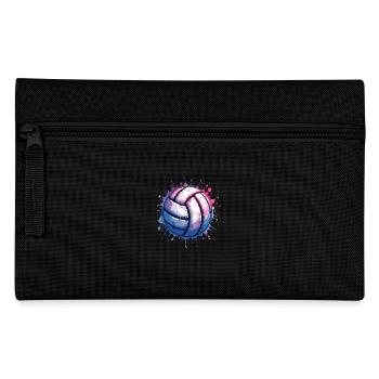 Joueurs de beach-volley - Joueurs de volley-ball - Trousse - noir - Devant
