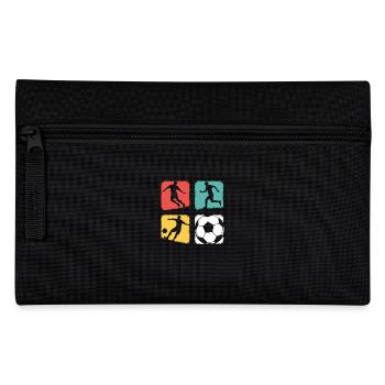Soccer Design - Boy & Girl - Pencil Case - black - Front