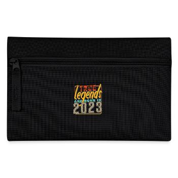 Wahre Legenden werden im Jahr 2023 geboren Vintage Birthday - Federtasche - Schwarz - Vorne