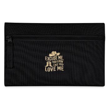 Excuse me you look like you love me - Trousse - noir - Devant