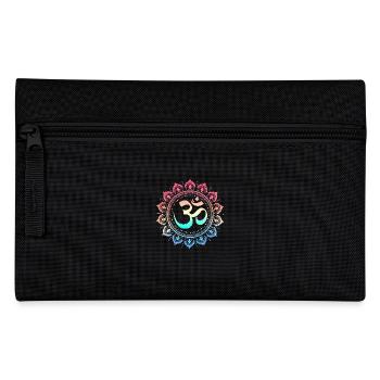 Om spirituel - Yoga et méditation - Trousse - noir - Devant