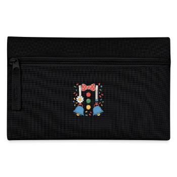 Carnival Costume Carnival Clown Costume - Pencil Case - black - Front