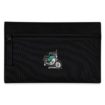 S51 (turquoise) // Illustration - Pencil Case - black - Front