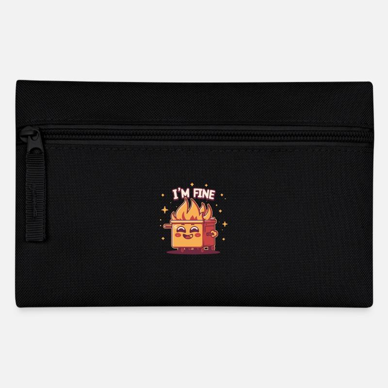 Dumpster Is Fine - Pencil Case - black