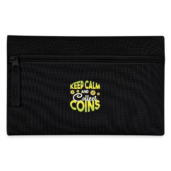 Coin collector - Pencil Case - black - Front
