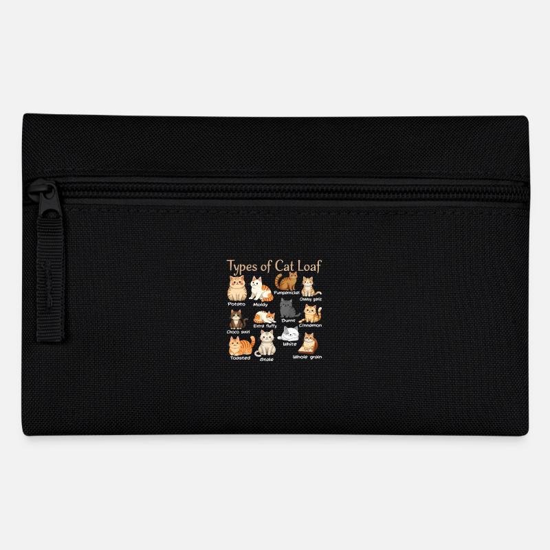 Types of Cat Loaf Cute Kitten Kawaii Cats, Cat Lov - Trousse - noir