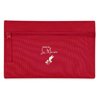 Team de La mariée - Trousse - rouge - Devant