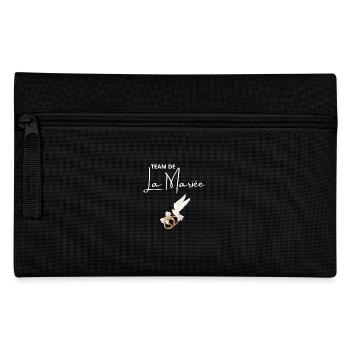 Das Brautteam - Federtasche - Schwarz - Vorne