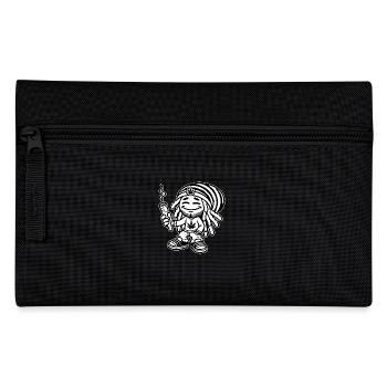 Dreadlock Smoker - Stoned man - High & Happy - Federtasche - Schwarz - Vorne