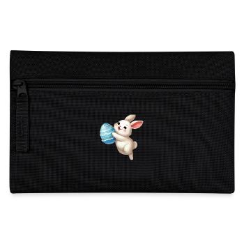 bunny rabbit easter bunny - Pencil Case - black - Front