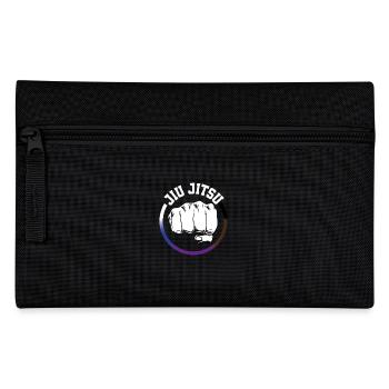 JiuJitsu/Fist Belt Colours - Federtasche - Schwarz - Vorne