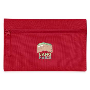 INDONET Uang Habis - Pencil Case - red - Front