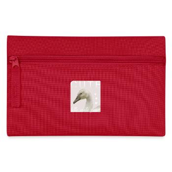 petit cygne mignon jeune cygne tuberculé - Trousse - rouge - Devant