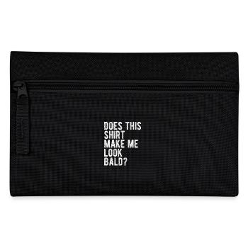 J’ai l’air d’un homme chauve de Lustig - Trousse - noir - Devant