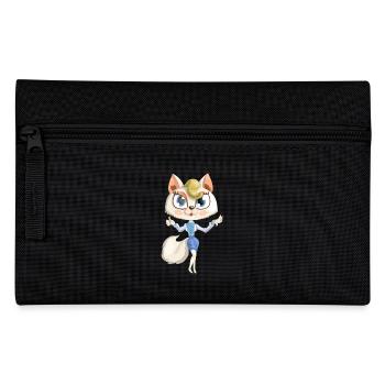 doux chat - Trousse - noir - Devant