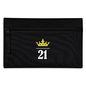 21 year old princess - Pencil Case - black - Front