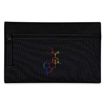 lsd shirt farbig - Federtasche - Schwarz - Vorne