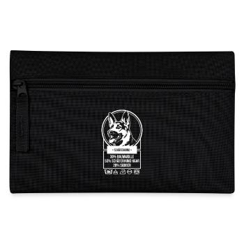 Schäferhund - Federtasche - Schwarz - Vorne
