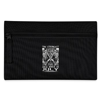 Juli - Wikinger - Geburtstag - EN - Federtasche - Schwarz - Vorne