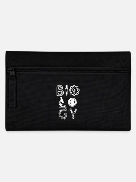 Biologie Biologie drôle chemise - Trousse - noir