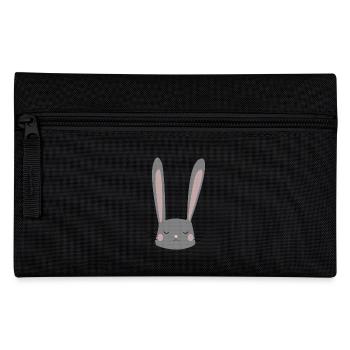 kleines Häschen - Federtasche - Schwarz - Vorne