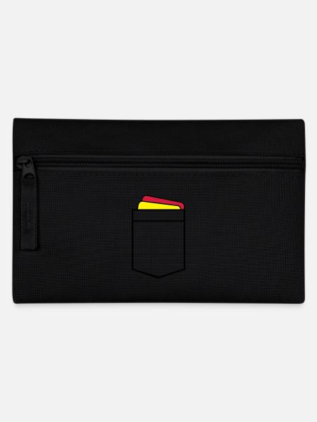 Schiedsrichter - Federtasche - Schwarz